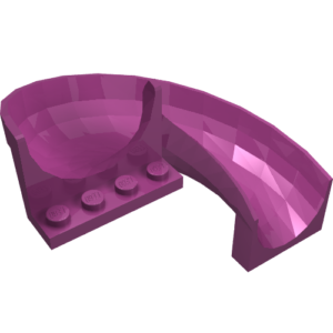 11267 - Slide Playground 7 x 12 x 8 1/3 Curved 180 degrees