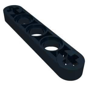 11478 - Technic, Liftarm Thin 1 x 5 - Axle Holes