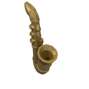 13808 - Minifigure, Utensil Musical Instrument, Saxophone