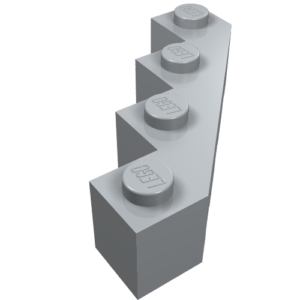 14413 - Brick, Modified Facet 4 x 4