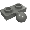 14417 - Plate, Modified 1 x 2 with Tow Ball on Side