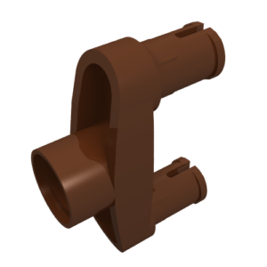 15461 - Technic, Pin Connector 3L with 2 Pins and Center Hole