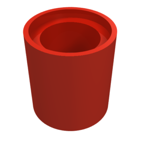 18654 - Technic, Liftarm Thick 1 x 1 (Spacer)