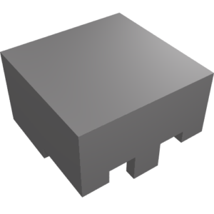 19730 - Minifigure, Headgear Helmet Rectangular (Minecraft)