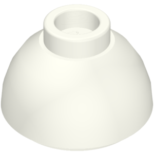 20952 - Brick, Round 1 1/2 x 1 1/2 x 2/3 Dome Top