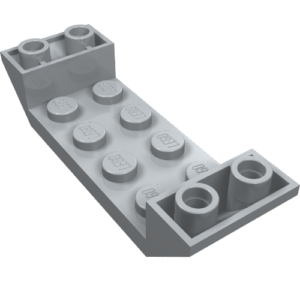 22889 - Slope, Inverted 45 6 x 2 Double with 2 x 4 Cutout