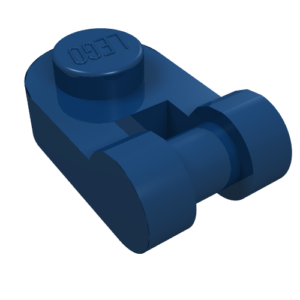 26047 - Plate, Round 1 x 1 with Bar Handle