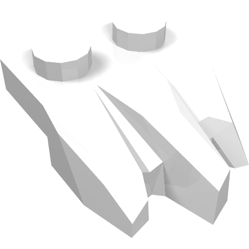 27261 - Plate, Modified 1 x 2 with 3 Claws / Rock Fingers
