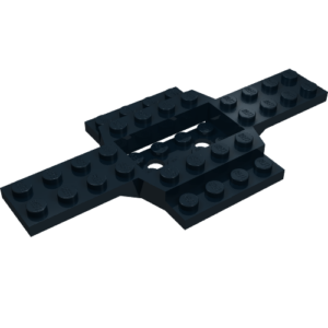 28324 - Vehicle, Base 6 x 12 with 2 x 4 Recessed Center with Smooth Underside
