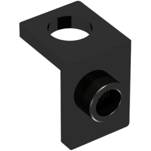 28974 - Minifigure Neck Bracket with Back Stud - Thick Back Wall