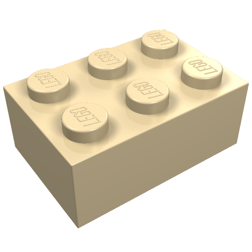 3002 - Brick 2 x 3