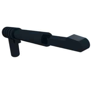 30088 - Minifigure, Weapon Spear Gun with Rounded Trigger and Thin Spear Base