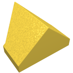 3049c - Slope 45 2 x 1 Double / Inverted with Bottom Stud Holder