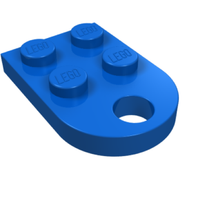 3176 - Plate, Modified 2 x 3 with Hole