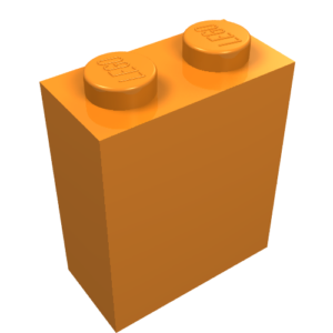 3245c - Brick 1 x 2 x 2 with Inside Stud Holder