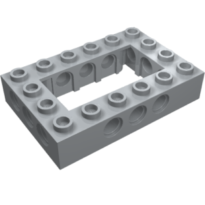 32531 - Technic, Brick 4 x 6 Open Center