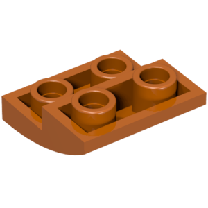 32803 - Slope, Curved 2 x 2 x 2/3 Inverted