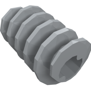 32905 - Technic, Gear Worm Screw, Long, Axle Opening Type II