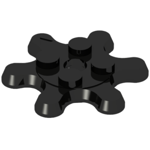 35442 - Plate, Round 2 x 2 Gear 6 Tooth