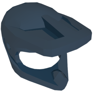 35458 - Minifigure, Headgear Helmet Dirt Bike