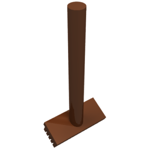3836 - Minifigure, Utensil Push Broom