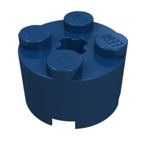 3941 - Brick, Round 2 x 2 with Axle Hole