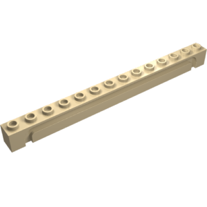 4217 - Brick, Modified 1 x 14 with Channel