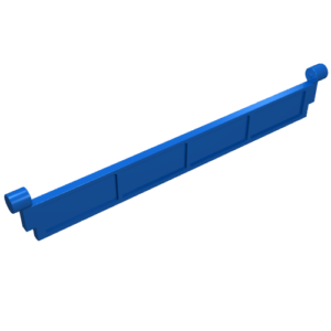 4219 - Garage Roller Door End Section with Handle