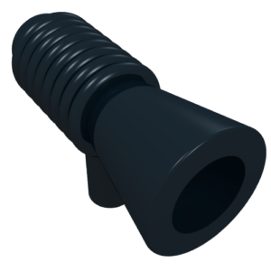 4349 - Minifigure, Utensil Loudhailer / Megaphone / SW Blaster