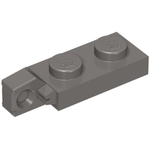 44301b - Hinge Plate 1 x 2 Locking with 1 Finger on End without Bottom Groove