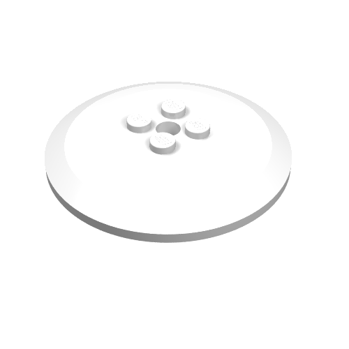 44375b - Dish 6 x 6 Inverted (Radar) - Solid Studs