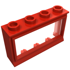 453 - Window 1 x 4 x 2 with Fixed Glass