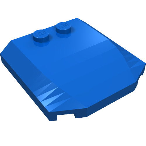 45677 - Wedge 4 x 4 x 2/3 Triple Curved