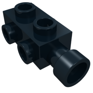 4595 - Brick, Modified 1 x 2 x 2/3 with Studs on Sides and Extended Stud Receptacle