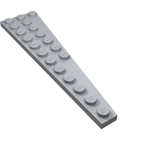 47397 - Wedge, Plate 12 x 3 Left