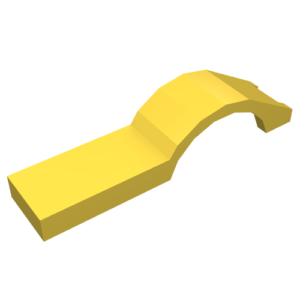 50947 - Vehicle, Mudguard 1 x 4 1/2