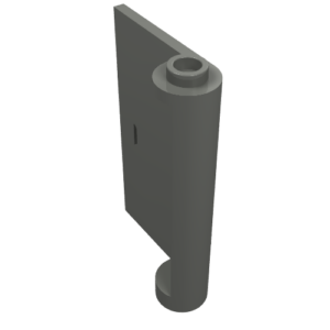 58381 - Door 1 x 3 x 4 Left - Open Between Top and Bottom Hinge