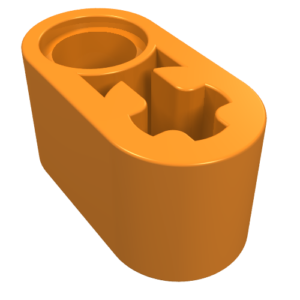 60483 - Technic, Liftarm Thick 1 x 2 - Axle Hole