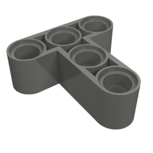 60484 - Technic, Liftarm, Modified T-Shape Thick 3 x 3