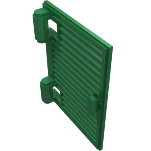 60800a - Shutter for Window 1 x 2 x 3 with Hinges and Handle