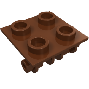 6134 - Hinge Brick 2 x 2 Top Plate