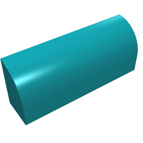 6191 - Slope, Curved 1 x 4 x 1 1/3