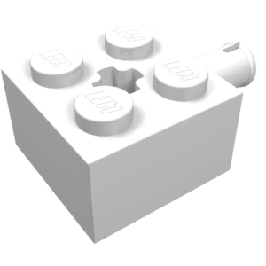 6232 - Brick, Modified 2 x 2 with Pin and Axle Hole
