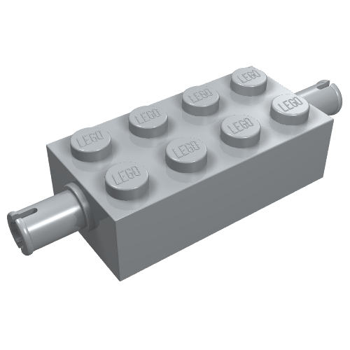 6249 - Brick, Modified 2 x 4 with Pins