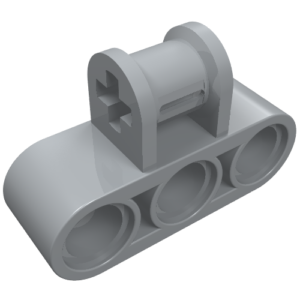 63869 - Technic, Axle and Pin Connector Perpendicular Triple