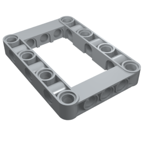 64179 - Technic, Liftarm, Modified Frame Thick 5 x 7 Open Center