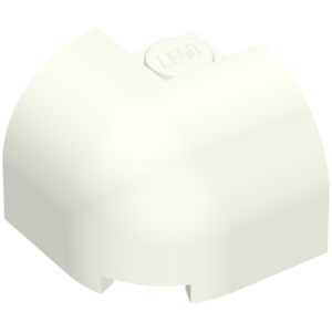 67810 - Slope, Curved 2 x 2 x 1 1/3 Corner Round with Recessed Stud