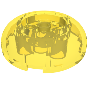 79850 - Brick, Round 4 x 4 Dome Top with 2 x 2 Recessed Center