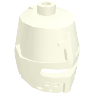 89520 - Minifigure, Headgear Helmet Castle Closed with Eye Slit (Great Helm / Barrel Helm)