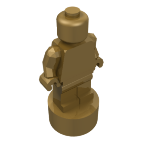 90398 - Minifigure, Utensil Statuette / Trophy